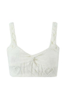 Jessica Bara Girette Knit Twisted Top