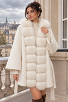 Jessica Bara Hyacinth 2 Fur Belted Coat