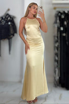 Jessica Bara Inova Backless Maxi Dress