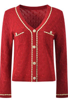 Jessica Bara Kapria Long Sleeve Cardigan
