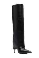 Jessica Bara Leather Amber Cuffed Knee High Boot
