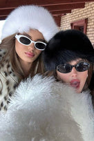 Jessica Bara Leidy Fur Headband