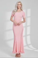 Jessica Bara Leika Knit Maxi Dress