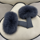 Jessica Bara Liren Fur Knit Cuffs