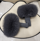 Jessica Bara Liren Fur Knit Cuffs