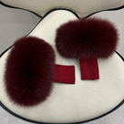 Jessica Bara Liren Fur Knit Cuffs