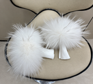 Jessica Bara Liren Fur Knit Cuffs