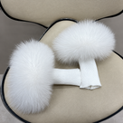 Jessica Bara Liren Fur Knit Cuffs