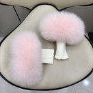 Jessica Bara Liren Fur Knit Cuffs