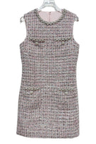 Jessica Bara Loralie Tweed Mini Dress