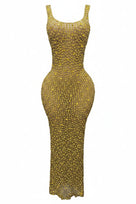 Jessica Bara Marilyn Crystal Maxi Dress