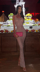 Jessica Bara Marioza Crystal Gown
