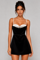 Jessica Bara Misaki Bustier Corset Mini Dress