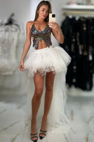 Jessica Bara Monet Rhinestone Butterfly Top As Seen On Maryam Shinali
