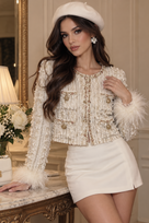 Jessica Bara Nezna Tweed Jacket