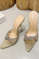 Jessica Bara Nini Crystal Sandal Heel