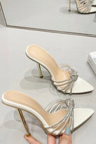 Jessica Bara Nini Crystal Sandal Heel