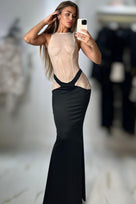 Jessica Bara Nudia Sequin Gown