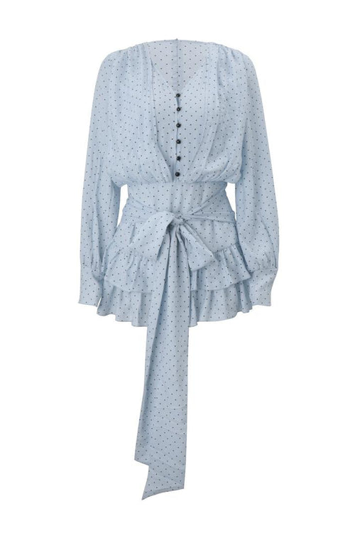 orisha mini dress Jessica Bara Orisha Lace Long Sleeve Ruffle Mini Dress – JESSICA BARA