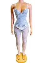 Jessica Bara Periah Crystal Jumpsuit