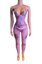 Jessica Bara Periah Crystal Jumpsuit