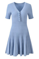Jessica Bara Rarina Knit Mini Dress
