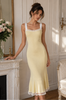 Jessica Bara Rellina Knit Maxi Dress