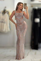 Jessica Bara Rizna Crystal Gown