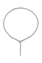 Jessica Bara Sammy Snake Rhinestone Necklace