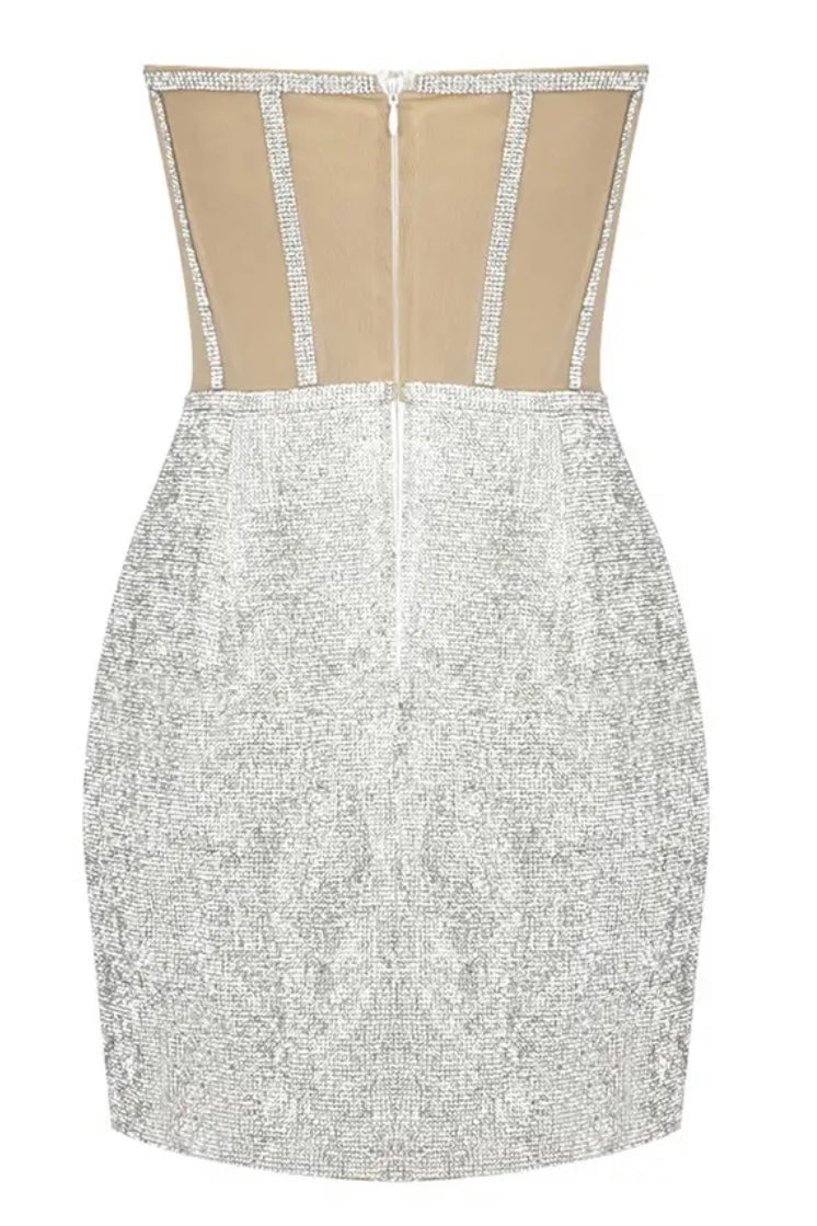 Jessica Bara Shayla Strapless Corset Mini Dress JESSICA BARA Jessica Bara Shayla Strapless Corset Mini Dress JESSICA BARA