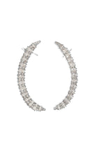 Jessica Bara Stella Platinum Plated Crescent Moon Ear Cuff