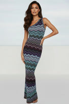 Jessica Bara Vecna One Shoulder Maxi Dress