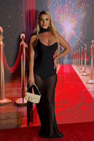 Jessica Bara Verone Choker Gown