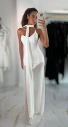 Jessica Bara Verone Choker Gown