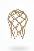 Jessica Bara Zuva Fishnet Headpiece