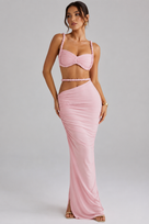 Jessica Bara Orion Bra Top and Maxi Skirt Two Piece Set