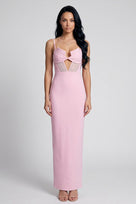 Jessica Bara Ransel Cut Out Maxi Dress