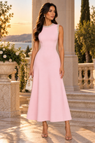 Jessica Bara Reza 2 Pearl Beaded Maxi Dress