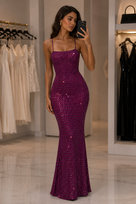 Jessica Bara Wemcie Crystal Bodycon Gown