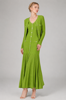 Jessica Bara Azumi Cardigan Top and Maxi Dress Two Piece Set