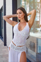 Holt Miami Calista Halter Neck Top