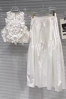 Jessica Bara Bloom Floral Top and Maxi Skirt Two Piece Set