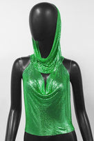 Jessica Bara Jodie Crystal Halter Head Wrap Top