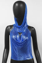 Jessica Bara Jodie Crystal Halter Head Wrap Top