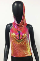 Jessica Bara Jodie Crystal Halter Head Wrap Top