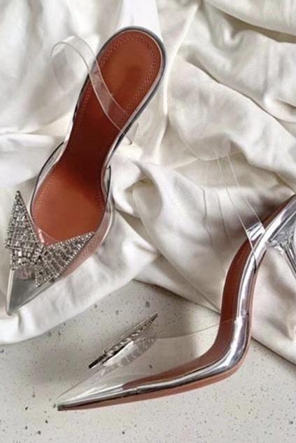 Jessica Bara Brenda Butterfly Clear Heels – JESSICA BARA