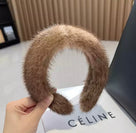 Jessica Bara Fabiola Fur Headband