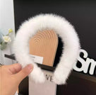 SALE Jessica Bara Fabiola Fur Headband