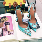Jessica Bara Miller Rhinestone Pointed Heel