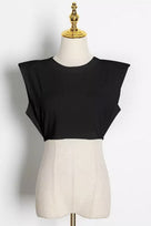 Jessica Bara Nelly Sleeveless Cropped T-shirt As Seen On Leyla Milani